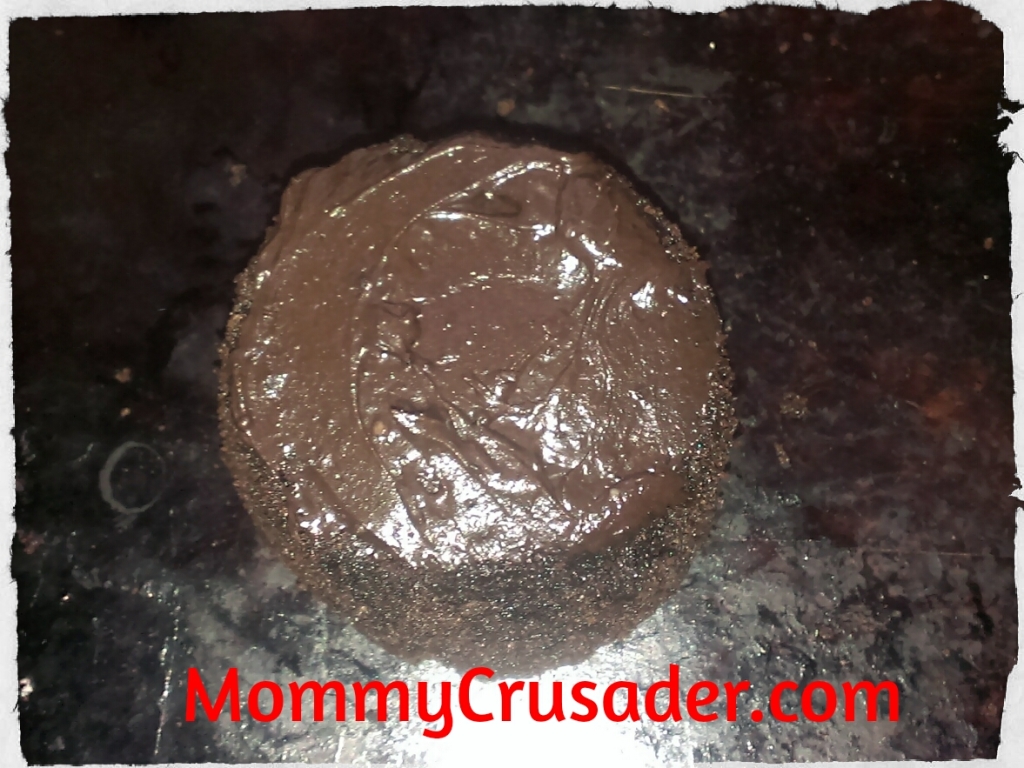 Top of frosted Graveyard Brownie. | MommyCrusader.com