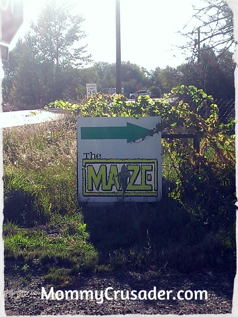 first sign to the maze | MommyCrusader.com