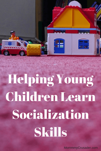 It's hard sometimes to get along with others, and our children need help learning the skills that will help them socialize with their peers. This article talks about how to help young children learn these skills.
