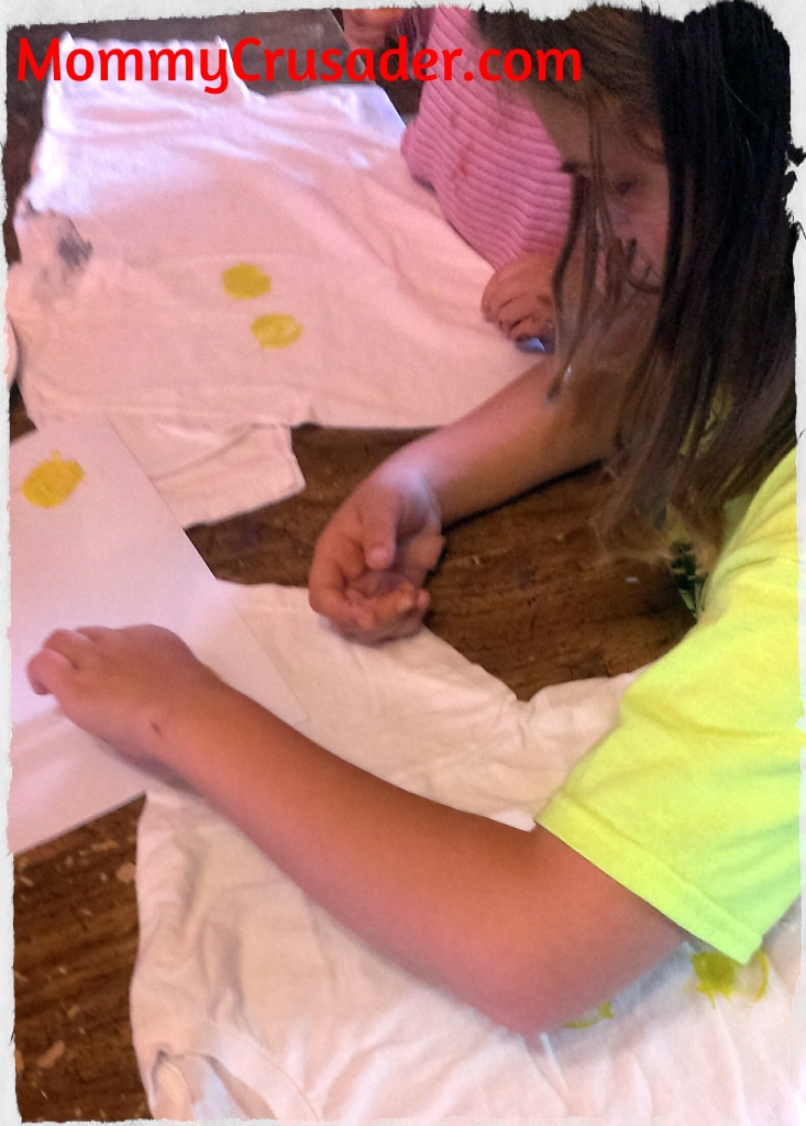 Fourth grader stamping | MommyCrusader.com