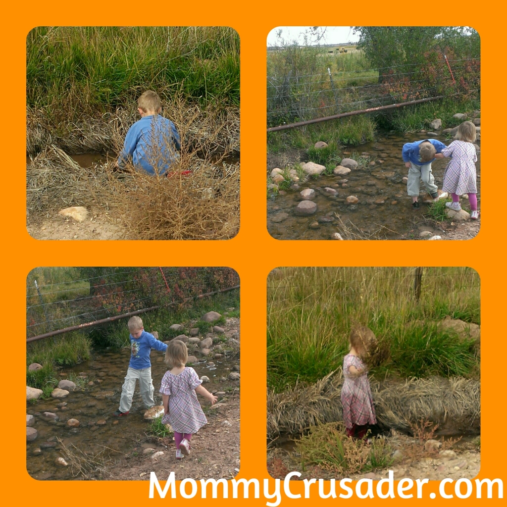 Washing the "green mud" | MommyCrusader.com