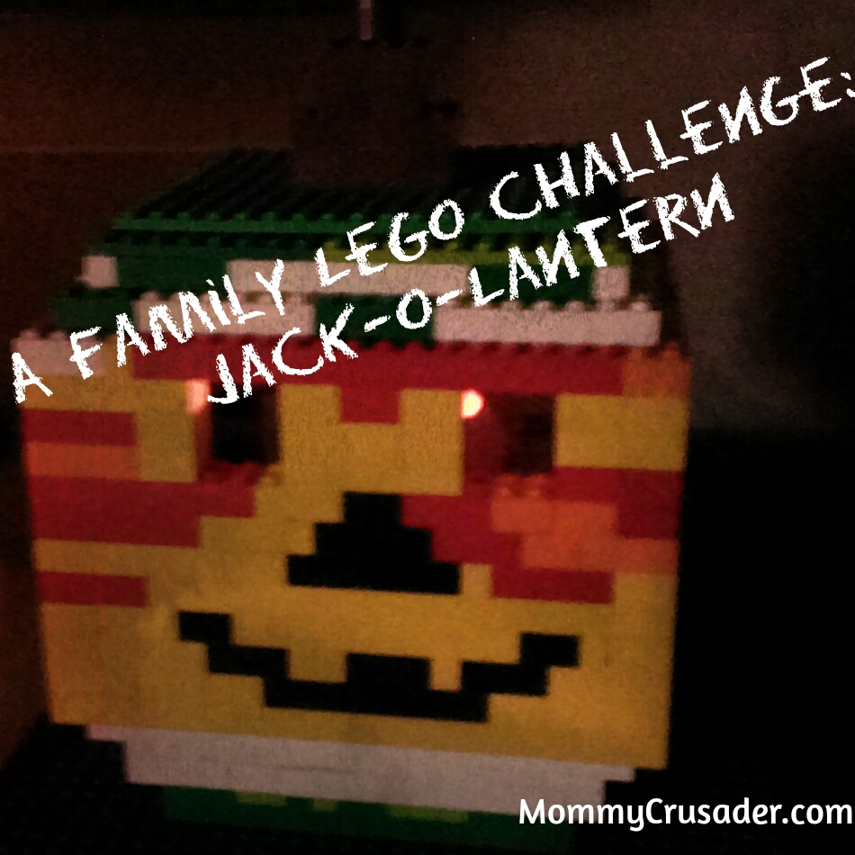 A Family Lego Challenge: Jack O'Lantern | MommyCrusader.com