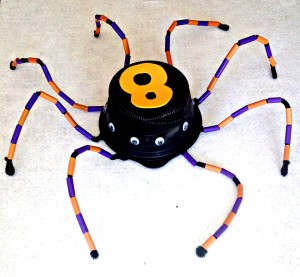 Fine Motor Fun Spider Craft