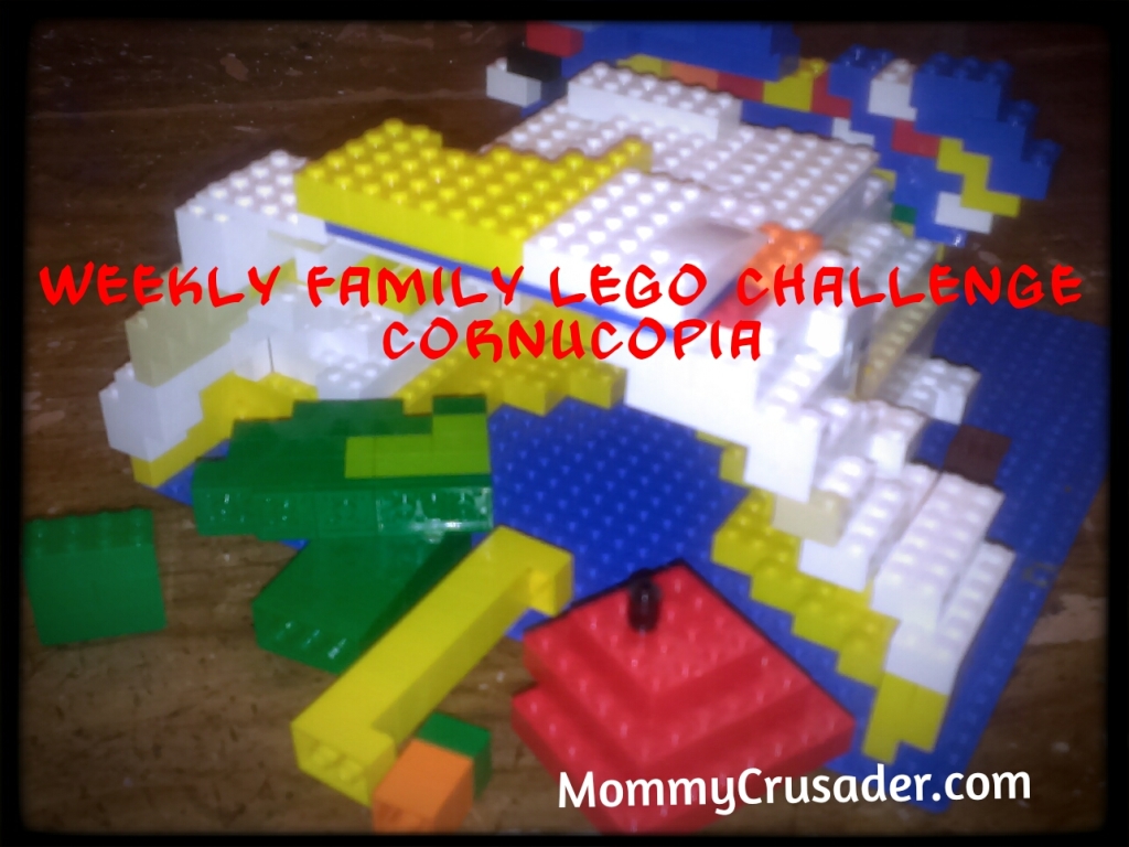 Weekly Family Lego Challenge Cornucopia Mommy Crusader and Her