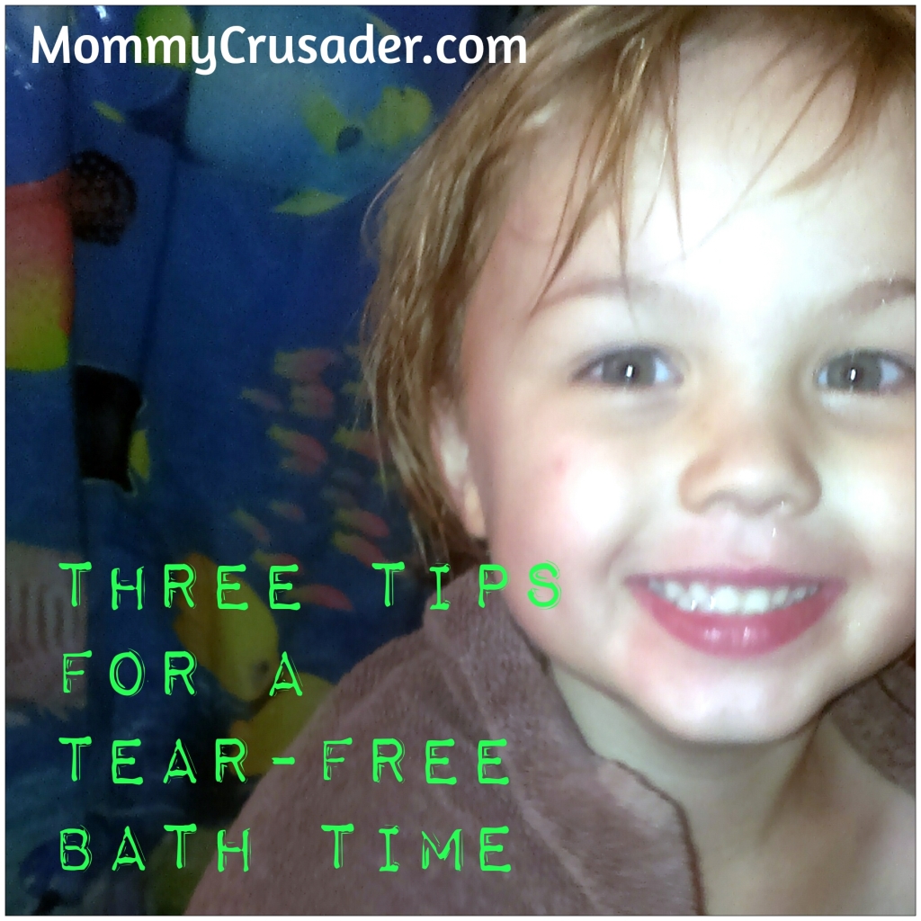 Three Tips for a Tear-free Bath Time | MommyCrusader.com