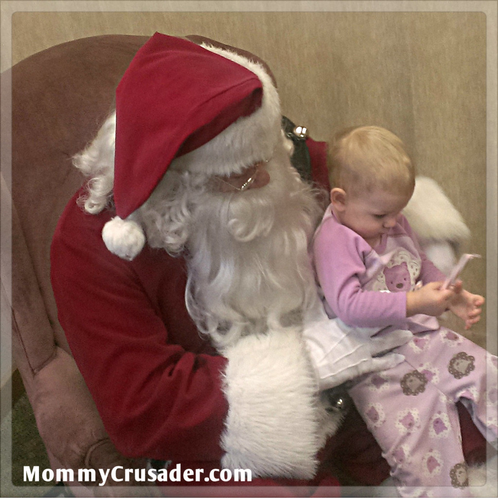 A  Visit with Santa | MommyCrusader.com