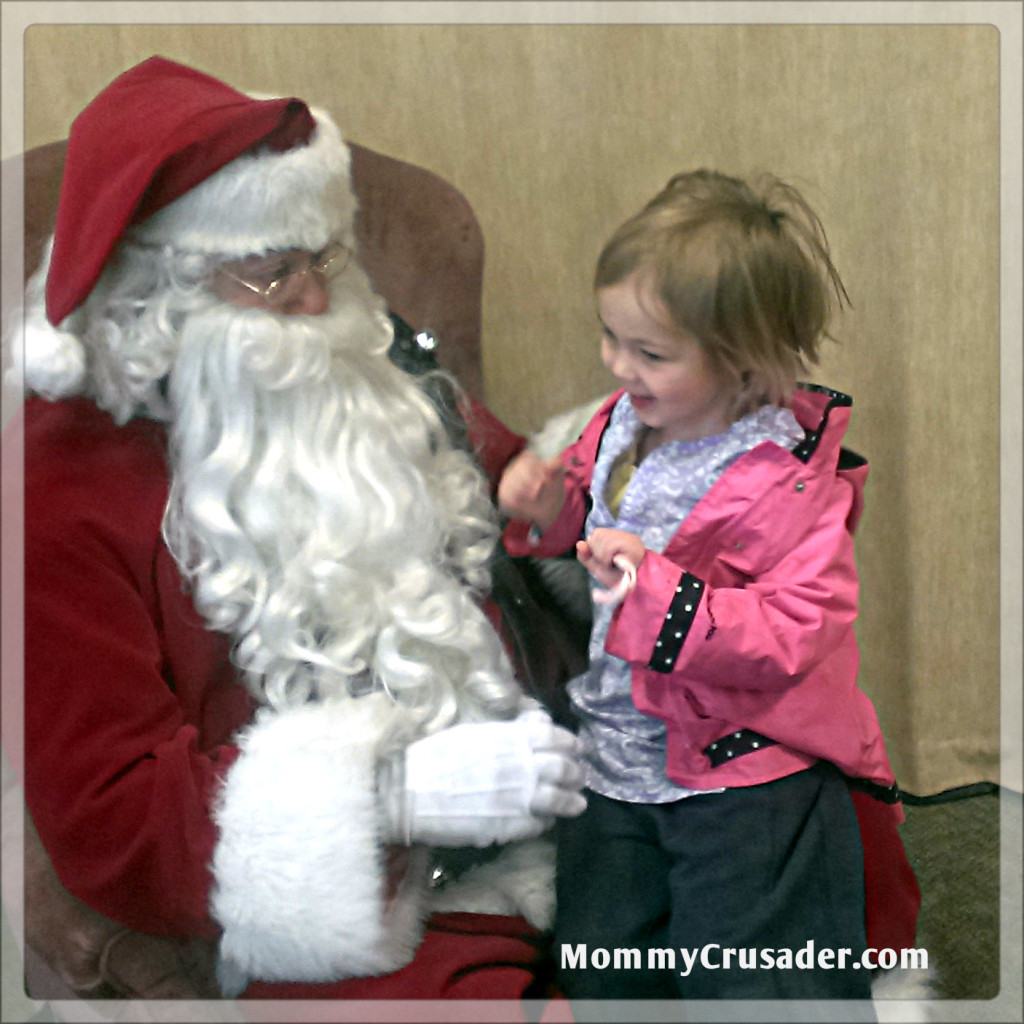 A  Visit with Santa | MommyCrusader.com