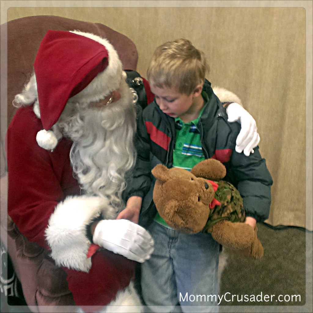 A  Visit with Santa | MommyCrusader.com