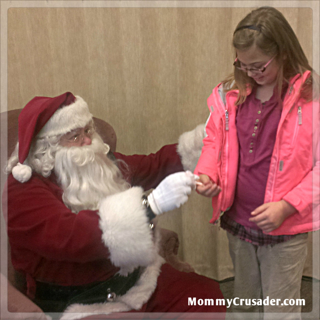 A  Visit with Santa | MommyCrusader.com