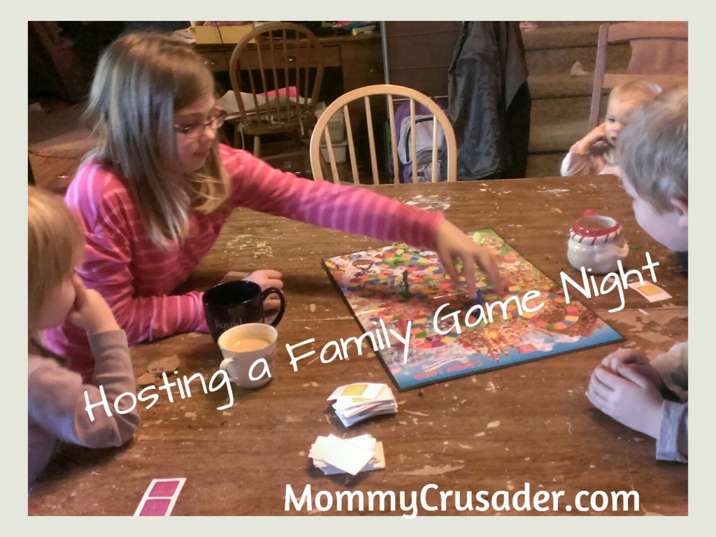 Hosting a Family Game Night | MommyCrusader.com