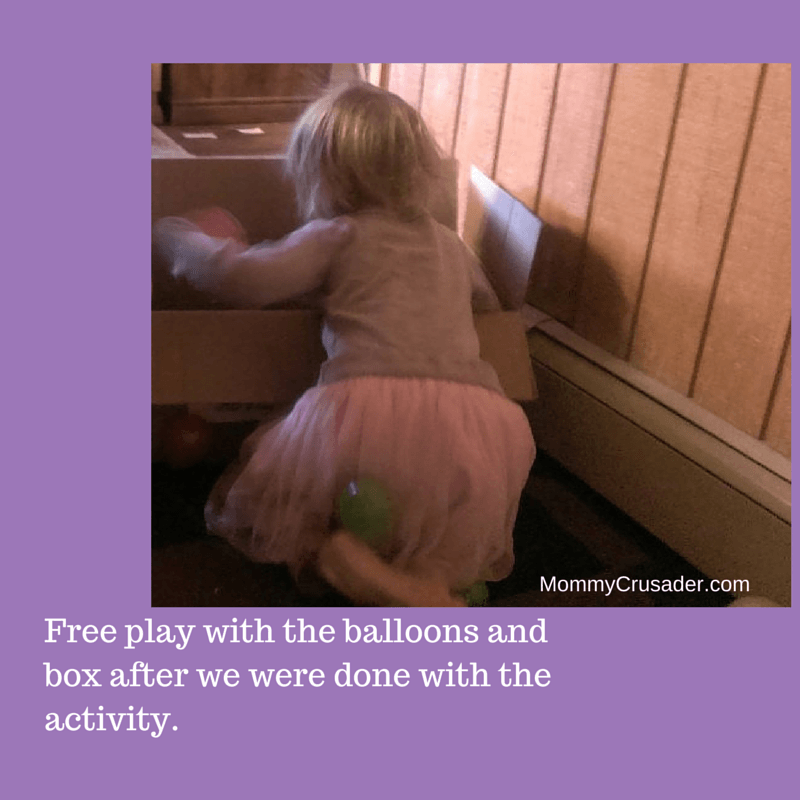 Discovering patterns using balloons | MommyCrusader.com