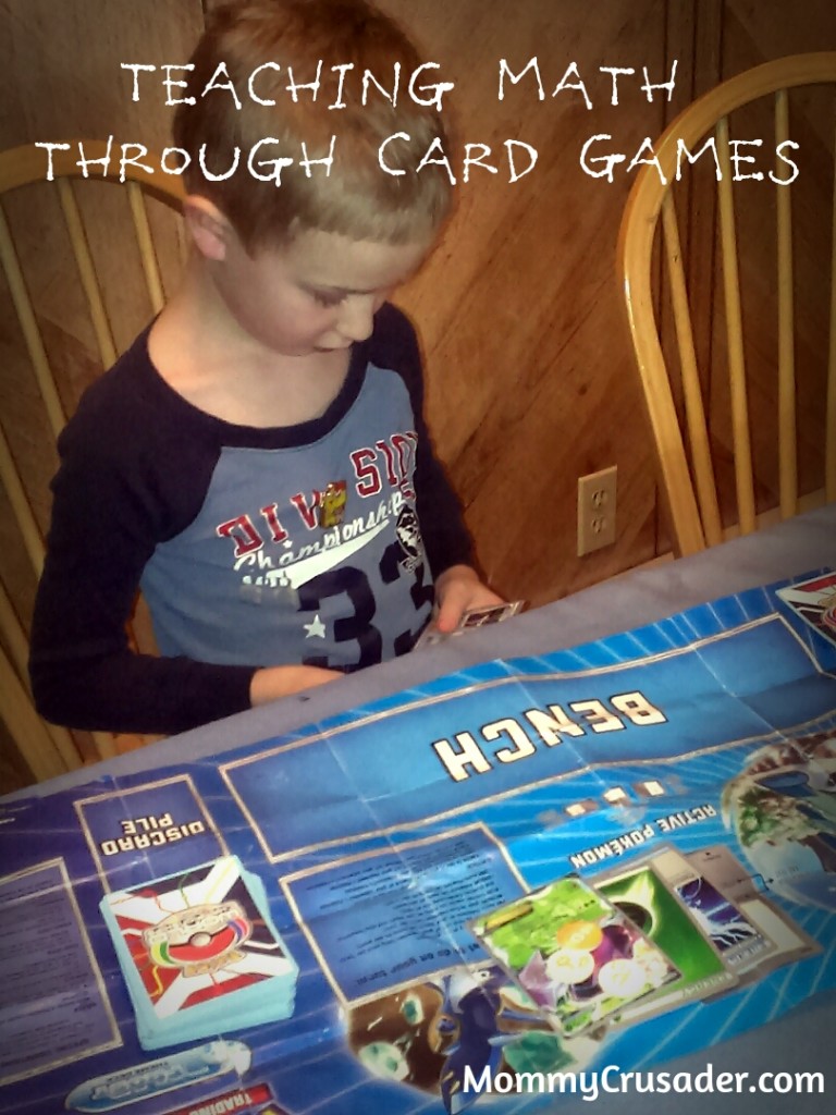 Teaching Math through Card Games | MommyCrusader.com