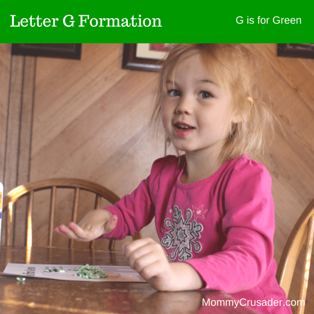 This is a fun preschool unit exploring the color green and the letter g. 