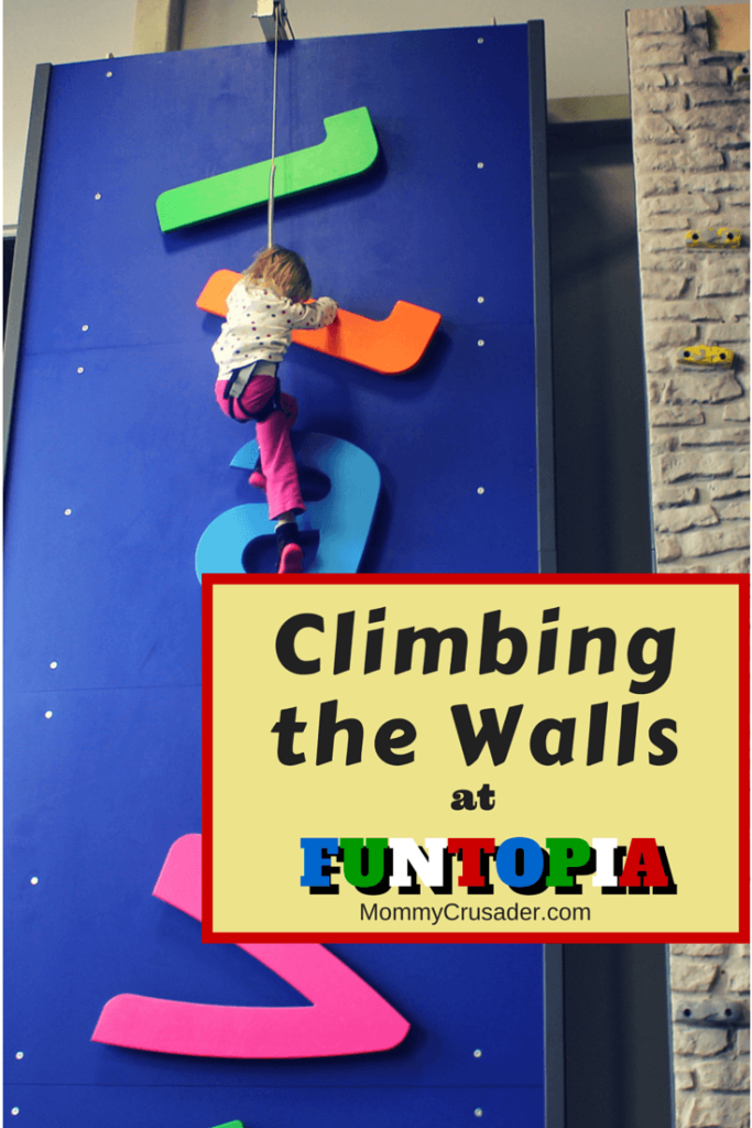 We spent a fun afternoon Climbing the Walls at Funtopia. This is my review of the facility. 