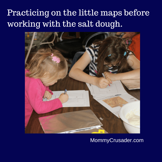 Creating a state topography map is a great way to teach children about the state they live in. Here's how we did it.