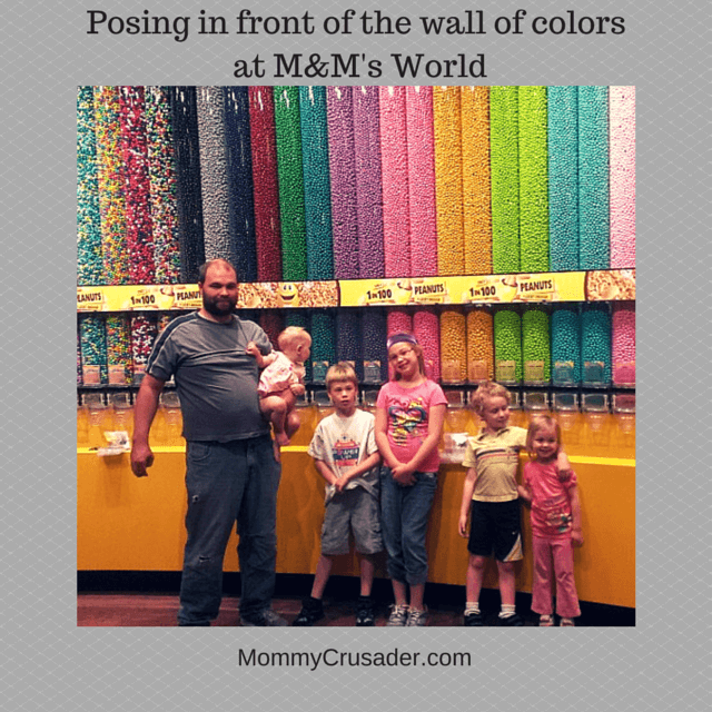 Come learn how to visit Las Vegas the Family Friendly way!  Come with us to M&M's World!